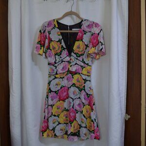 Zara Floral mini dress, size small